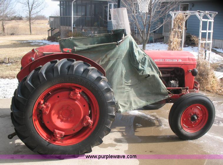 image for item D6571 1958 Massey-Ferguson TD-35 tractor