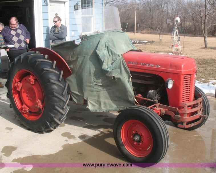 image for item D6571 1958 Massey-Ferguson TD-35 tractor