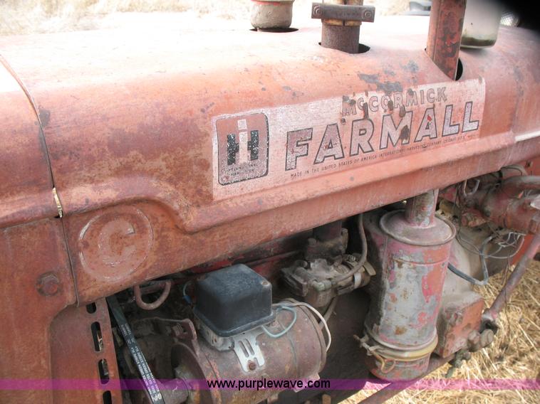 image for item D6572 1951 IHC Farmall Super C tractor