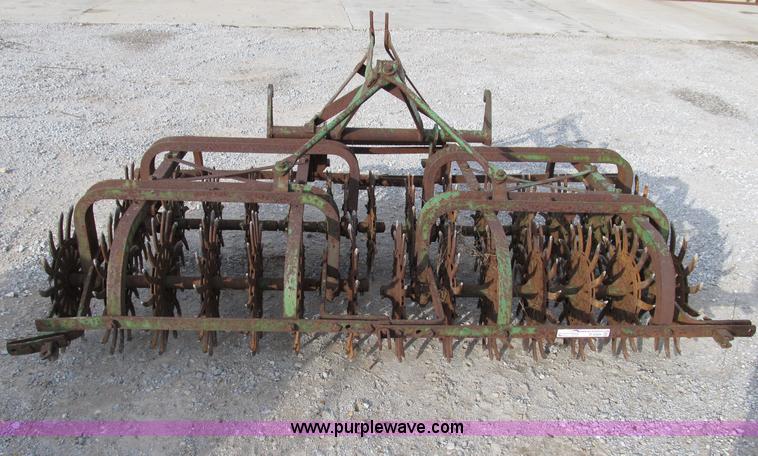 image for item D9305 1950's John Deere two row rotary hoe