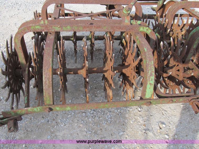 image for item D9305 1950's John Deere two row rotary hoe