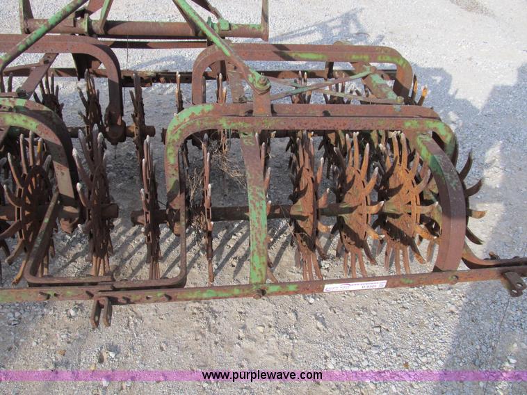image for item D9305 1950's John Deere two row rotary hoe
