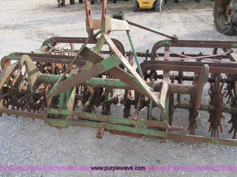 image for item D9305 1950's John Deere two row rotary hoe
