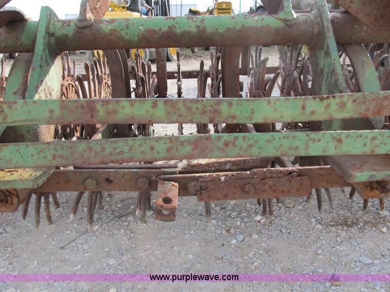 image for item D9305 1950's John Deere two row rotary hoe