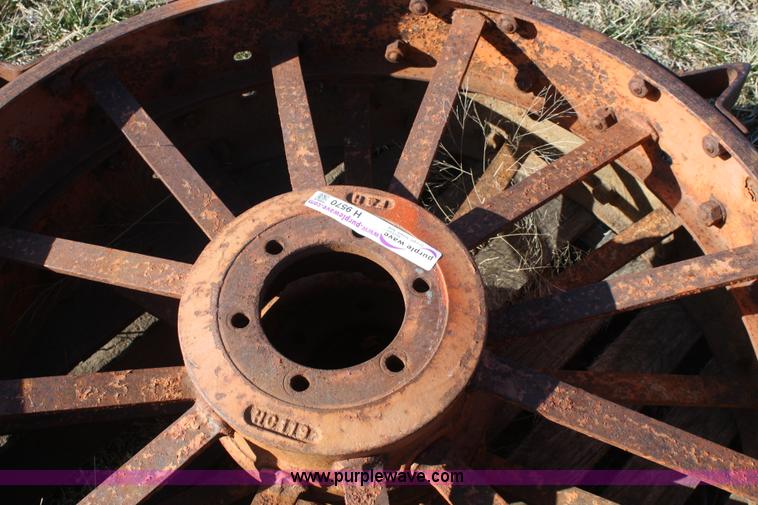 image for item H9570 Allis Chalmers steel wheels