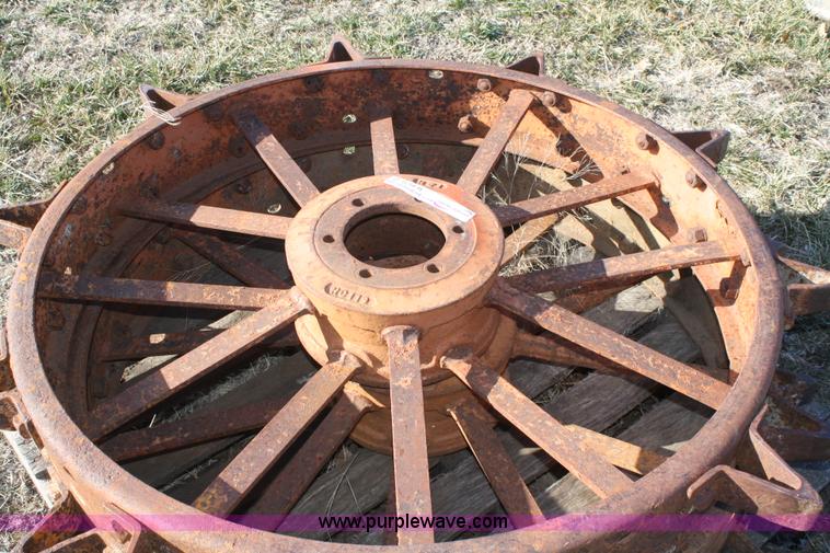 image for item H9570 Allis Chalmers steel wheels