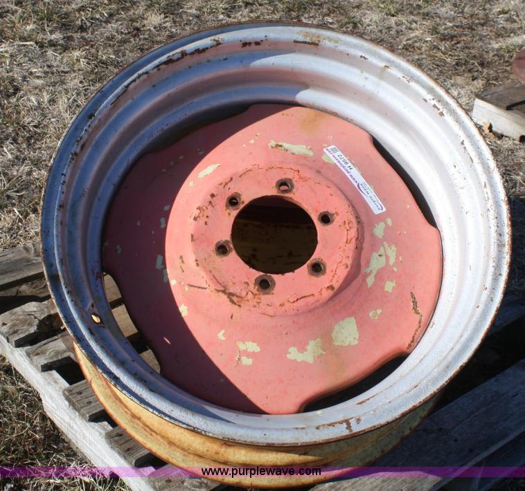 image for item H9572 Allis Chalmers custom made wheels