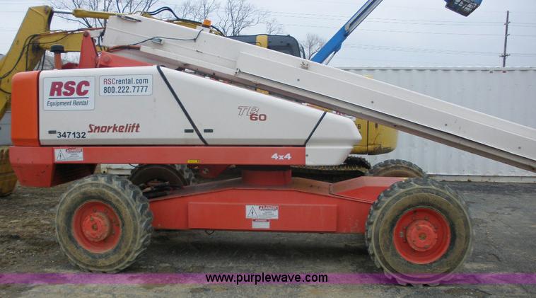 image for item A1864 2000 Snorkel TB60 boom lift