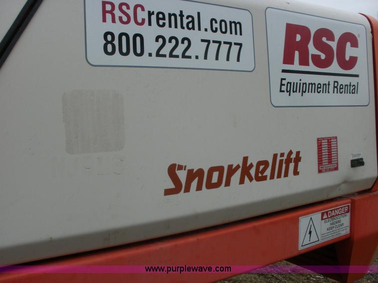 image for item A1864 2000 Snorkel TB60 boom lift
