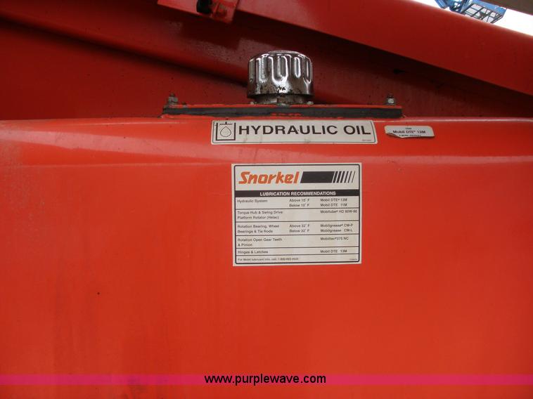 image for item A1864 2000 Snorkel TB60 boom lift