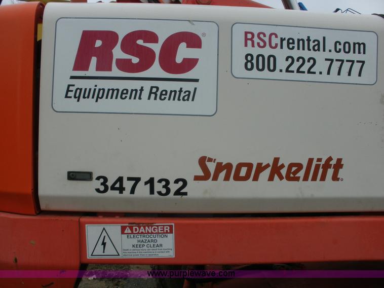 image for item A1864 2000 Snorkel TB60 boom lift