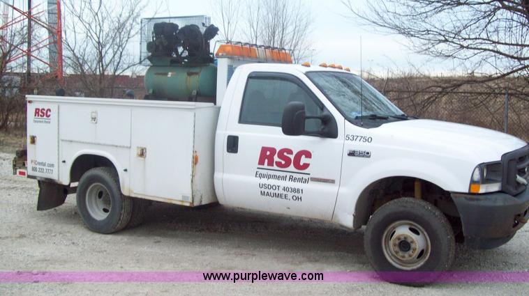 image for item A1865 2004 Ford F350 Super Duty service truck