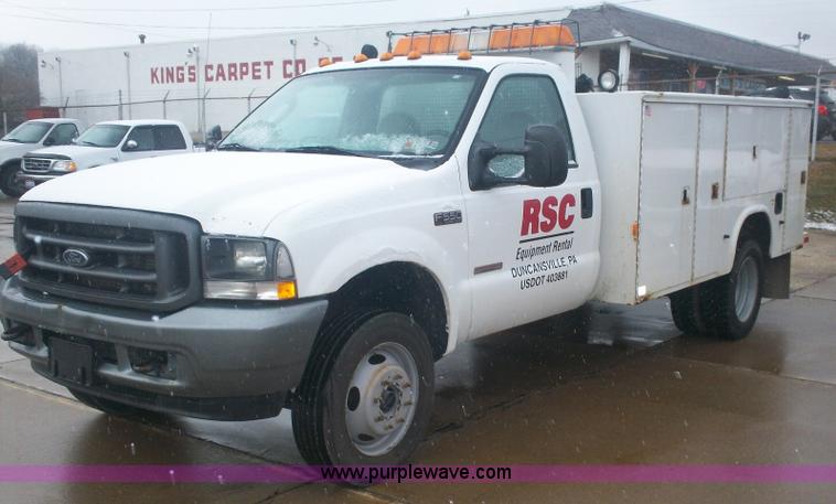 image for item A1877 2004 Ford F550 Super Duty service truck