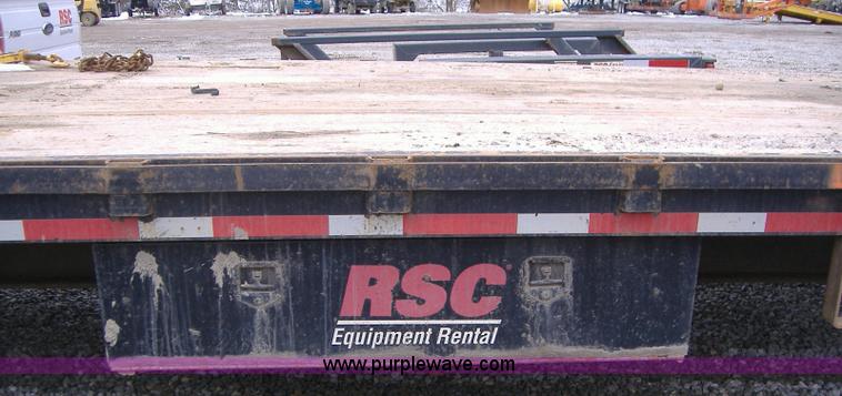 image for item A1879 2005 Ledwell 48' tandem axle hydratail tilt bed trailer