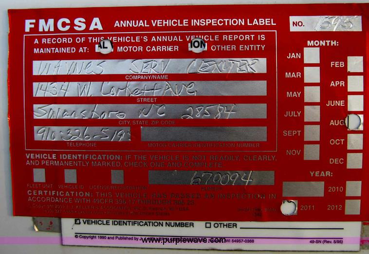 image for item A4931 2007 Ford F550 XL Super Duty service truck