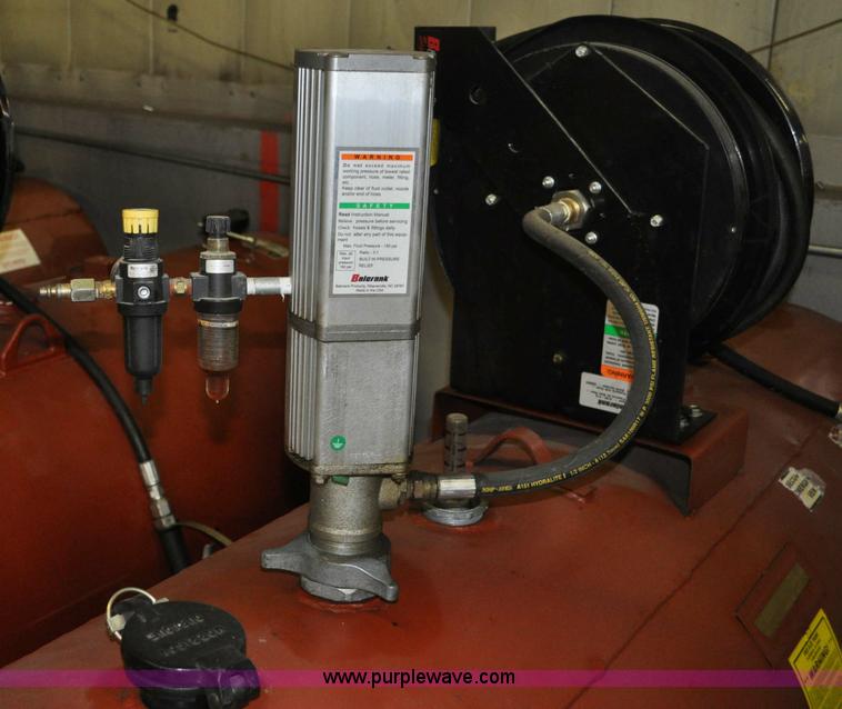 image for item A5845 Quality Air Tool 200 gallon bulk oil tank