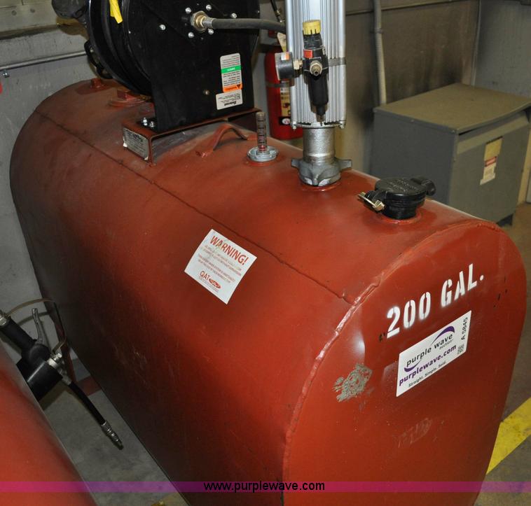image for item A5845 Quality Air Tool 200 gallon bulk oil tank
