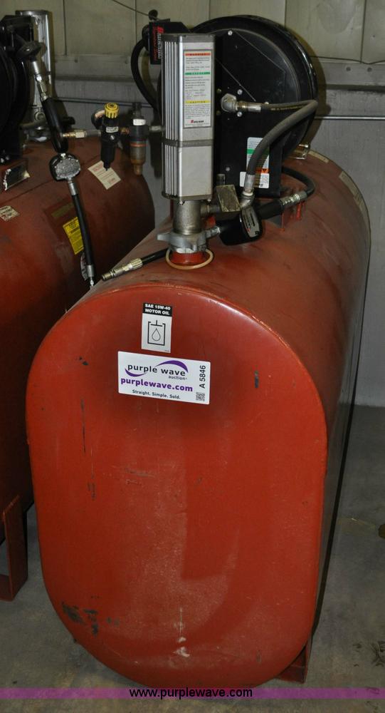 image for item A5846 Quality Air Tool 200 gallon bulk oil tank