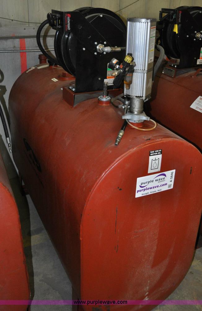 image for item A5846 Quality Air Tool 200 gallon bulk oil tank