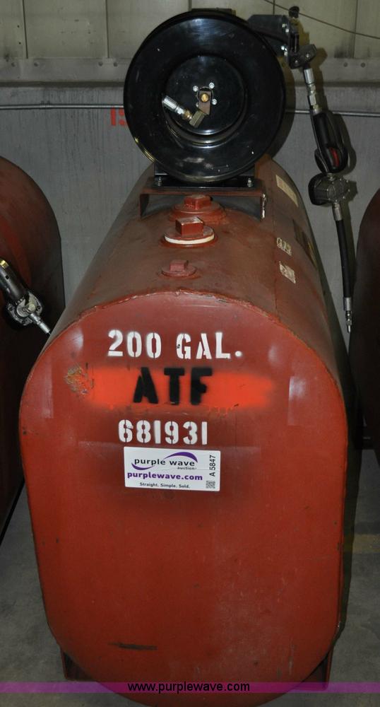 image for item A5847 Quality Air Tool 200 gallon bulk oil tank