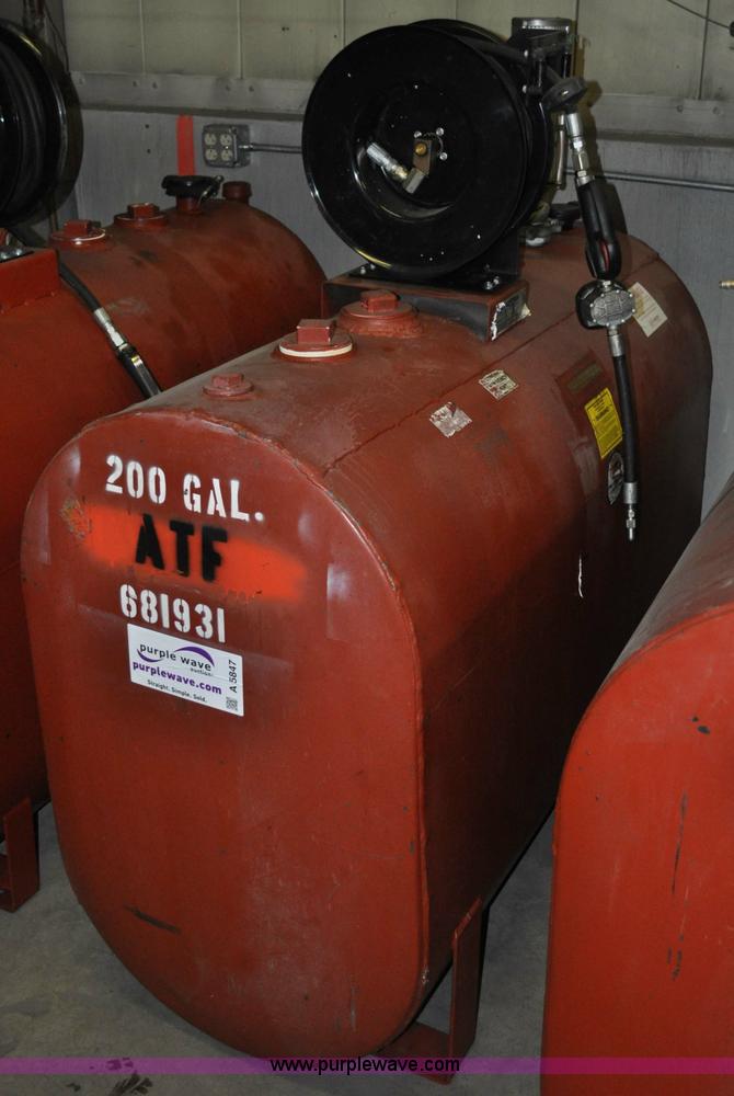 image for item A5847 Quality Air Tool 200 gallon bulk oil tank