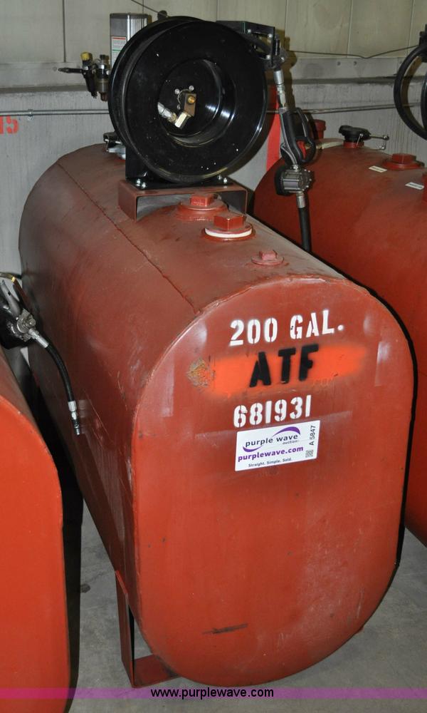 image for item A5847 Quality Air Tool 200 gallon bulk oil tank