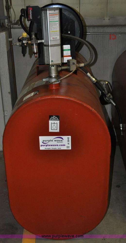 image for item A5848 Quality Air Tool 200 gallon bulk oil tank