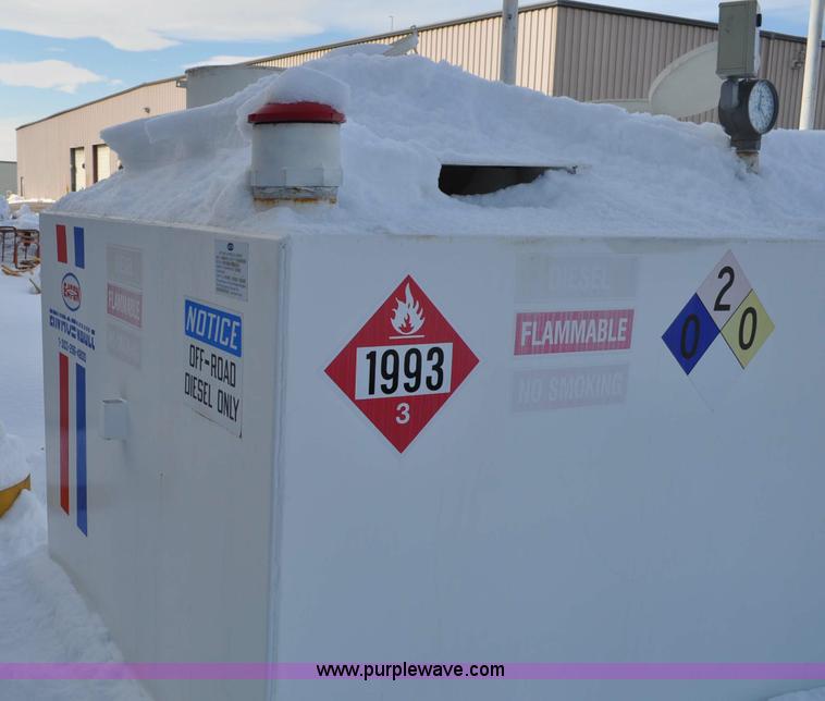 image for item A5853 Enviro Vault 2000 gallon fuel tank