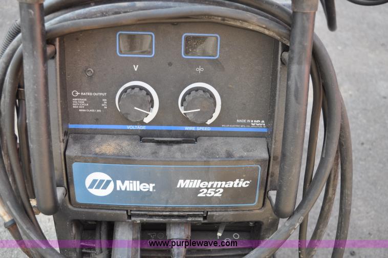 image for item A5859 Miller Matic 252 wire feed welder
