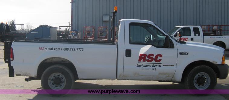 image for item A6055 2000 Ford F350 XL Super Duty pickup truck