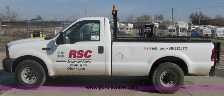 image for item A6055 2000 Ford F350 XL Super Duty pickup truck