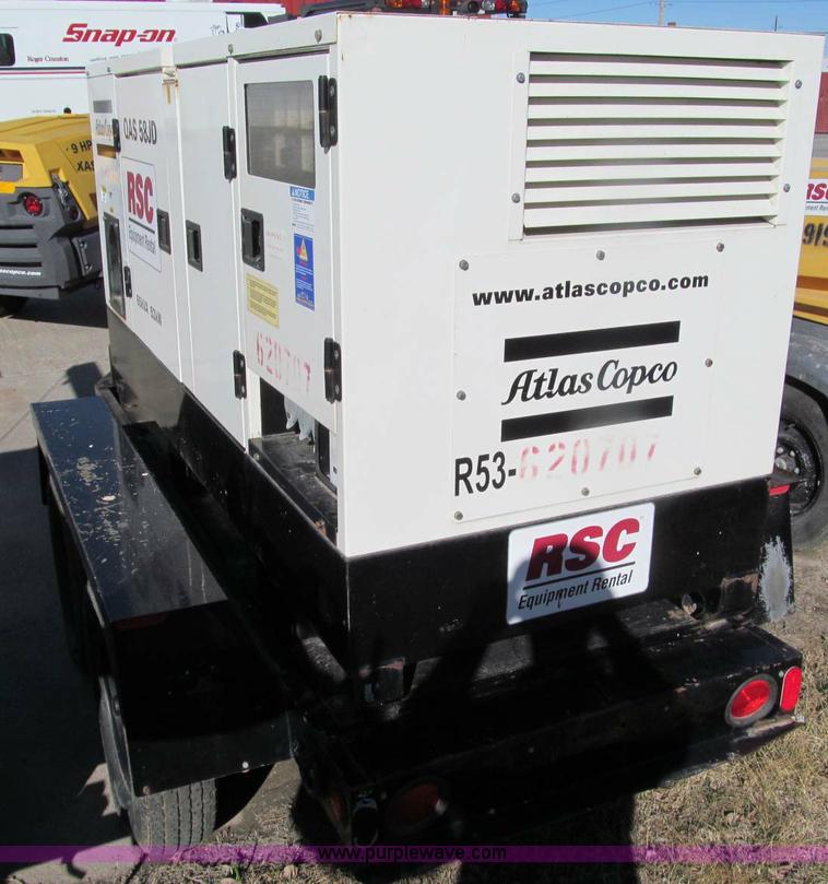 image for item A6674 2005 Atlas Copco generator