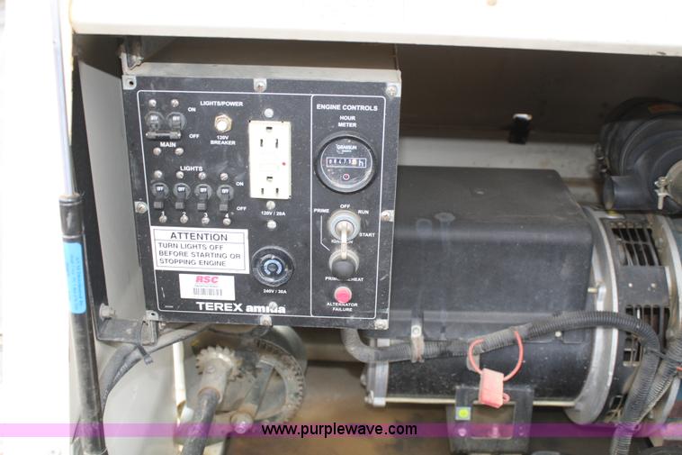 image for item A6761 2005 Terex Amida AL4000 light tower/generator