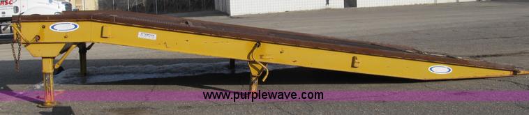 image for item A8071 Ledwell 25 portable loading dock ramp