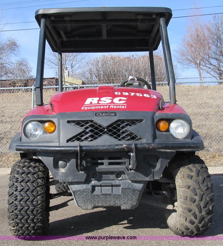 image for item A8072 Club car XRT1550G Intellitrak utility vehicle