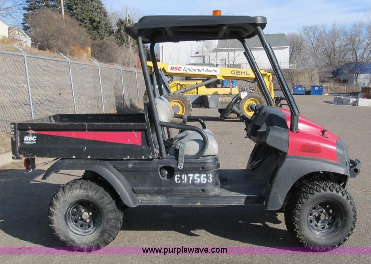 image for item A8072 Club car XRT1550G Intellitrak utility vehicle