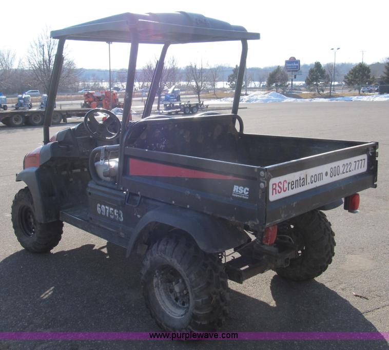image for item A8072 Club car XRT1550G Intellitrak utility vehicle