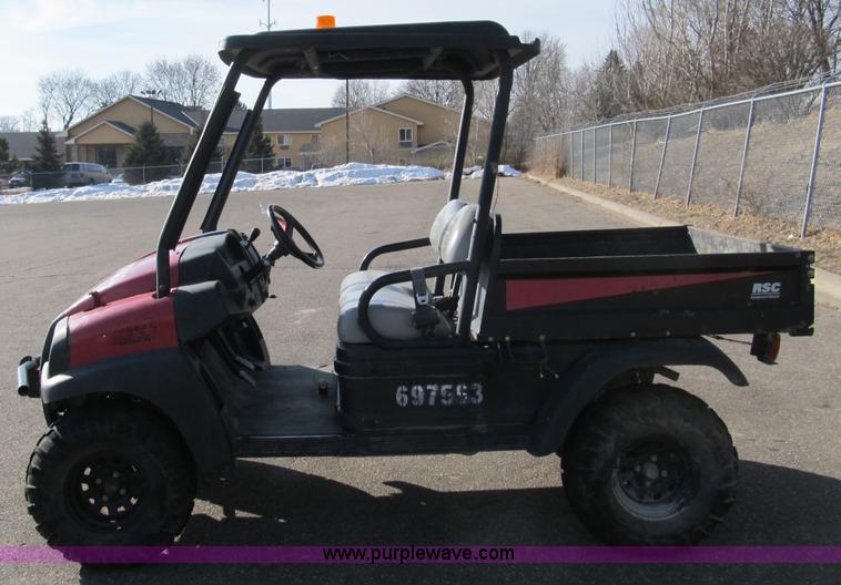 image for item A8072 Club car XRT1550G Intellitrak utility vehicle