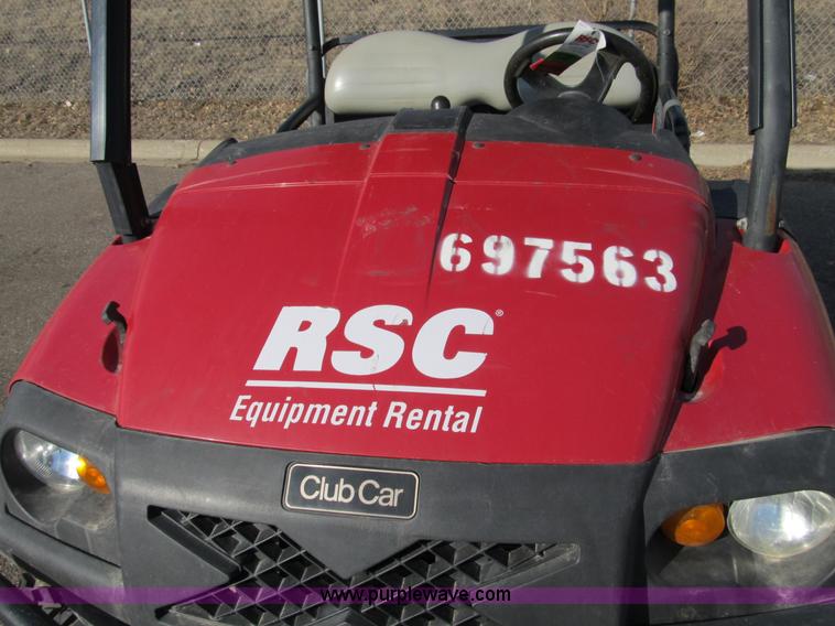 image for item A8072 Club car XRT1550G Intellitrak utility vehicle