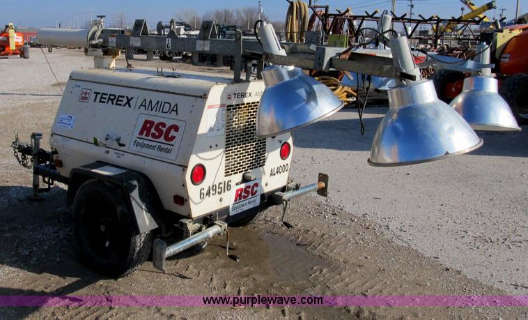 image for item B2606 2006 Amida AL4000 light tower/generator