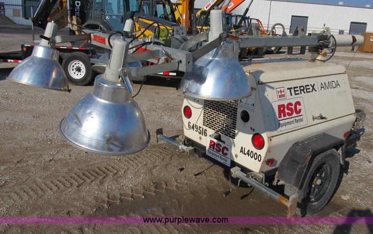 image for item B2606 2006 Amida AL4000 light tower/generator