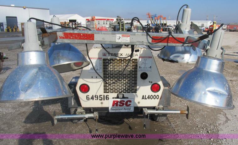 image for item B2606 2006 Amida AL4000 light tower/generator