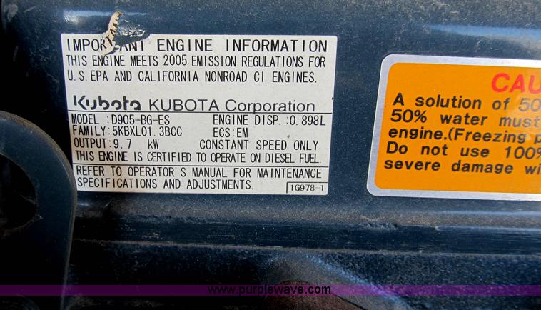 image for item B2606 2006 Amida AL4000 light tower/generator