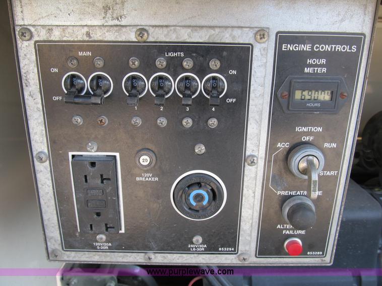 image for item B2606 2006 Amida AL4000 light tower/generator