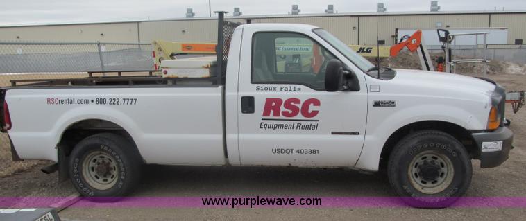 image for item B5099 2000 Ford F250 XL Super Duty pickup truck