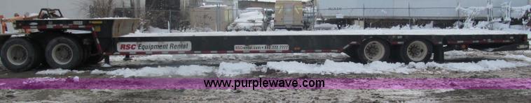 image for item B5100 2006 Ledwell 48' tandem axle hydratail tilt bed trailer