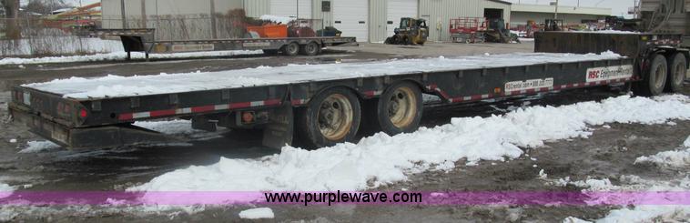 image for item B5100 2006 Ledwell 48' tandem axle hydratail tilt bed trailer