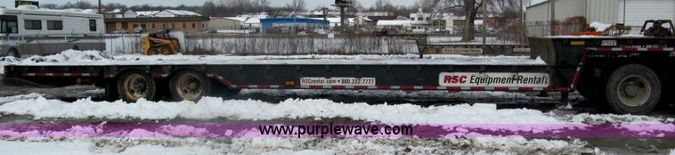 image for item B5100 2006 Ledwell 48' tandem axle hydratail tilt bed trailer