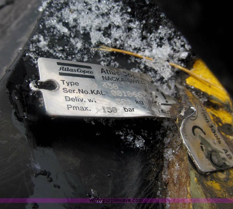 image for item B5101 2007 Atlas Copco SB450 hydraulic breaker