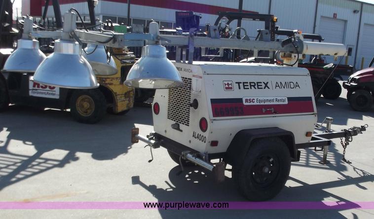 image for item B6193 Amida AL4000 light tower/generator